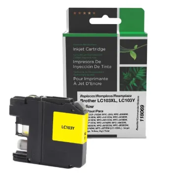 Picture of COMPATIBLE BROTHER HIGH YIELD YELLOW INK