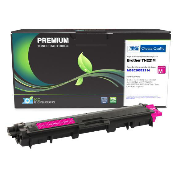 Picture of COMPATIBLE BROTHER TN221M MAGENTA TONER