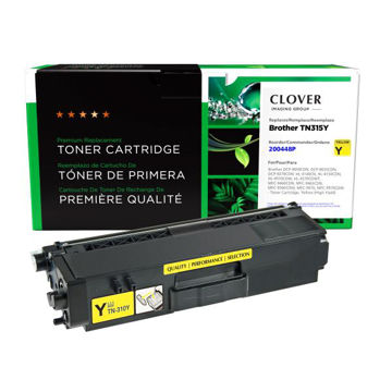 Picture of COMPATIBLE BROTHER TN315Y HY YELLOW TONER