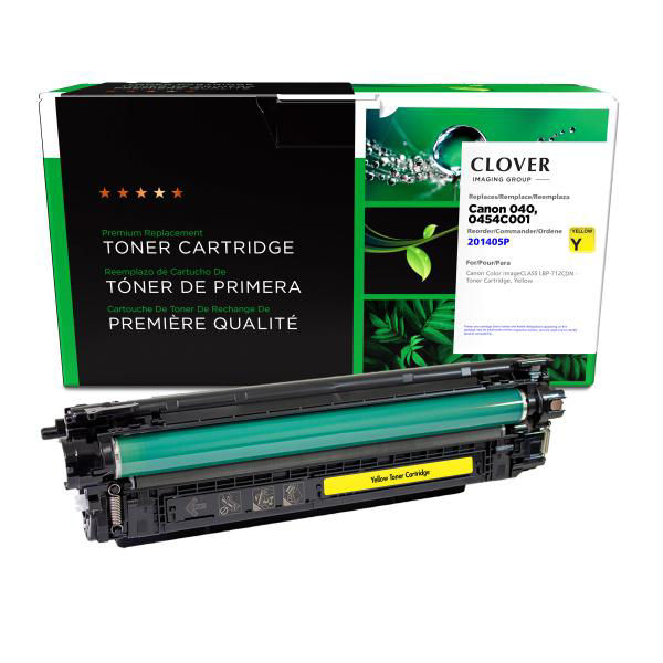 Picture of COMPATIBLE CANON 0454C001 YELLOW TONER  FOR CANON 040