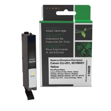 Picture of COMPATIBLE CANON 6516B001 YELLOW INK