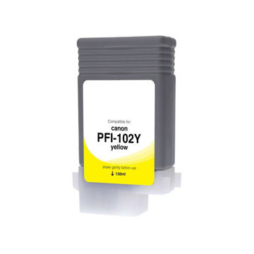 Picture of COMPATIBLE CANON 0898B001 YELLOW WIDE FORMAT INK