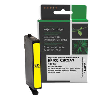 Picture of COMPATIBLE HP C2P22AN YELLOW INK