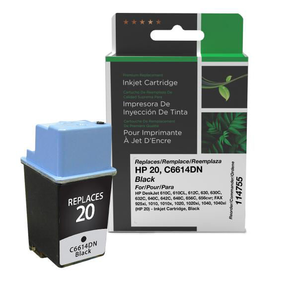 Picture of COMPATIBLE HP C6614DN BLACK INK