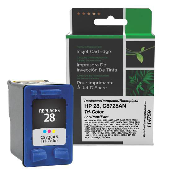 Picture of COMPATIBLE TRI-COLOR INK FOR HP C8728AN (HP 28)