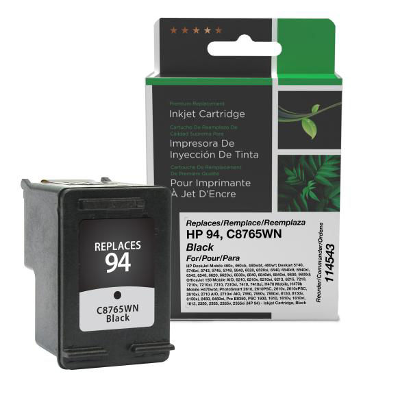 Picture of COMPATIBLE HP C8765WN BLACK INK