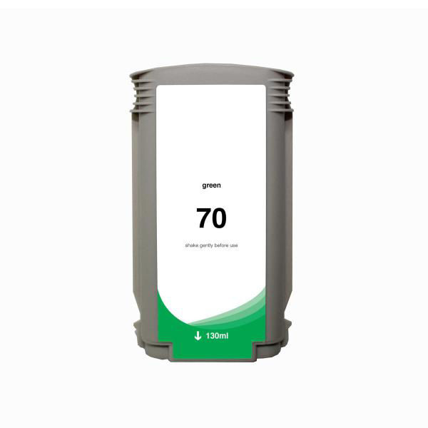 Picture of COMPATIBLE HIGH YIELD GREEN WIDE FORMAT INK FOR HP C9457A (HP 70)