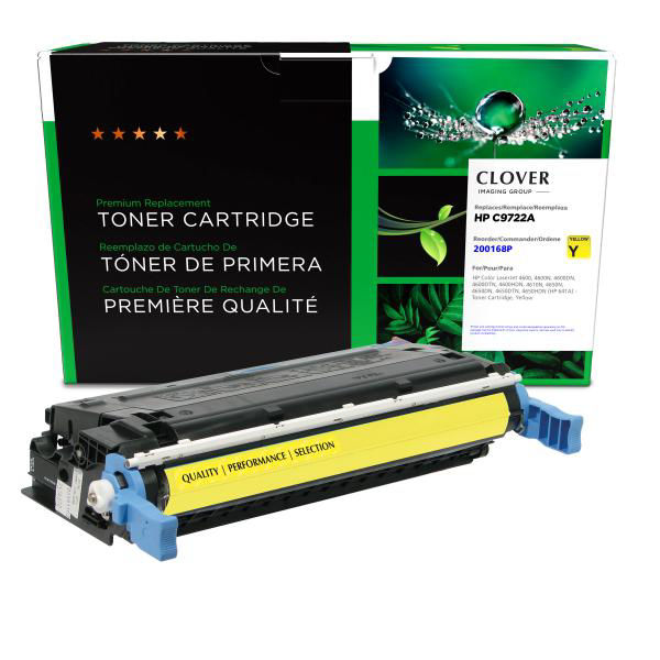 Picture of COMPATIBLE HP C9722A YELLOW TONER