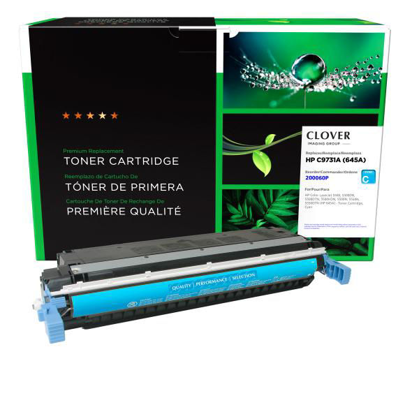 Picture of COMPATIBLE HP C9731A CYAN TONER