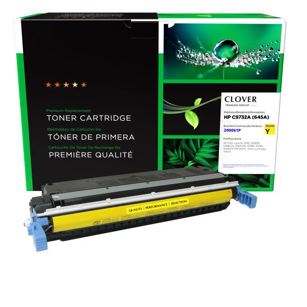 Picture of COMPATIBLE HP C9732A YELLOW TONER