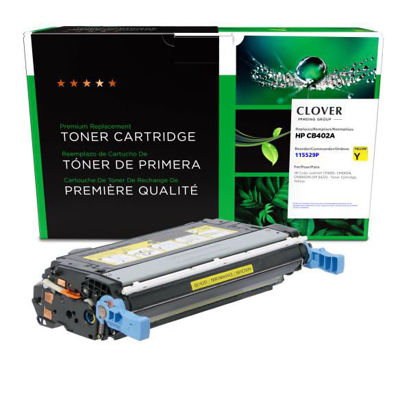 Picture of COMPATIBLE HP CB402A YELLOW TONER