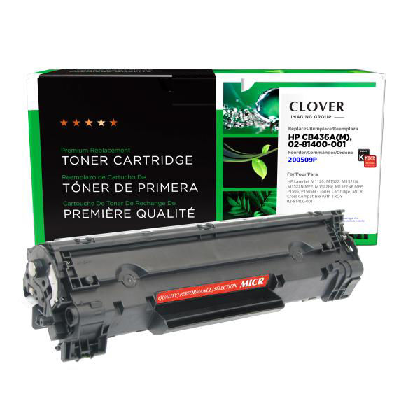 Picture of COMPATIBLE HP CB436A(M) MICR TONER