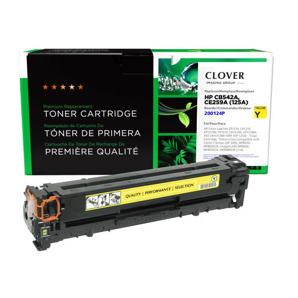 Picture of COMPATIBLE HP CB542A YELLOW TONER