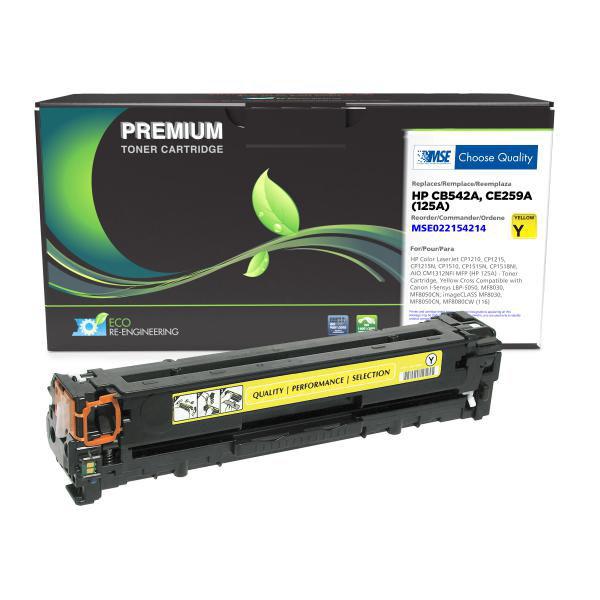 Picture of COMPATIBLE HP CB542A YELLOW TONER