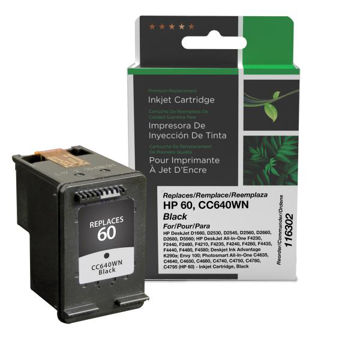 Picture of COMPATIBLE HP CC640WN BLACK INK