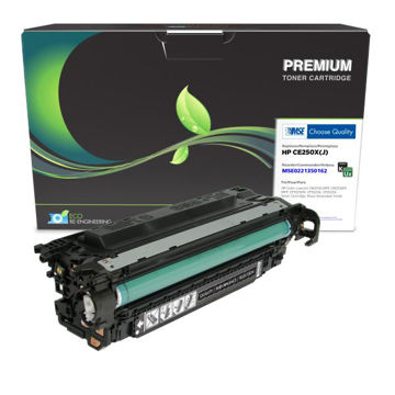 Picture of COMPATIBLE HP CE250X(J) EXTENDED YIELD BLACK TONER