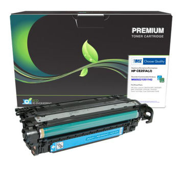 Picture of COMPATIBLE HP CE251A(J) EXTENDED YIELD CYAN TONER