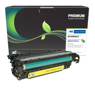 Picture of COMPATIBLE HP CE252A(J) EXTENDED YIELD YELLOW TONER