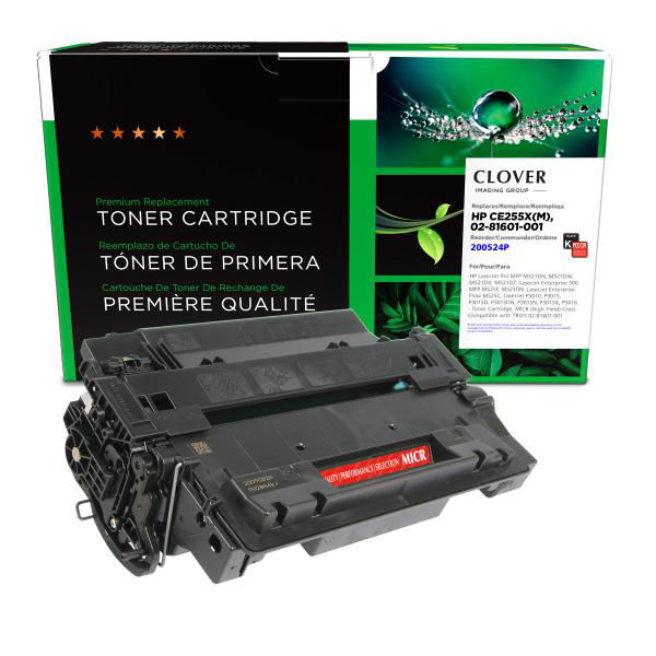 Picture of COMPATIBLE HP CE255X(M), 02-81601-001 HY MICR TONER