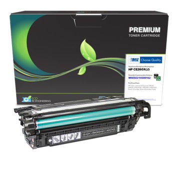 Picture of COMPATIBLE HP CE260X(J) EXTENDED YIELD BLACK TONER