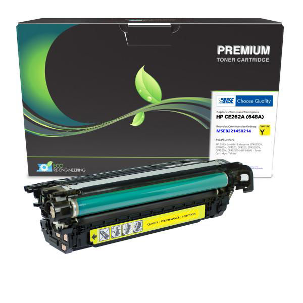 Picture of COMPATIBLE HP CE262A YELLOW TONER