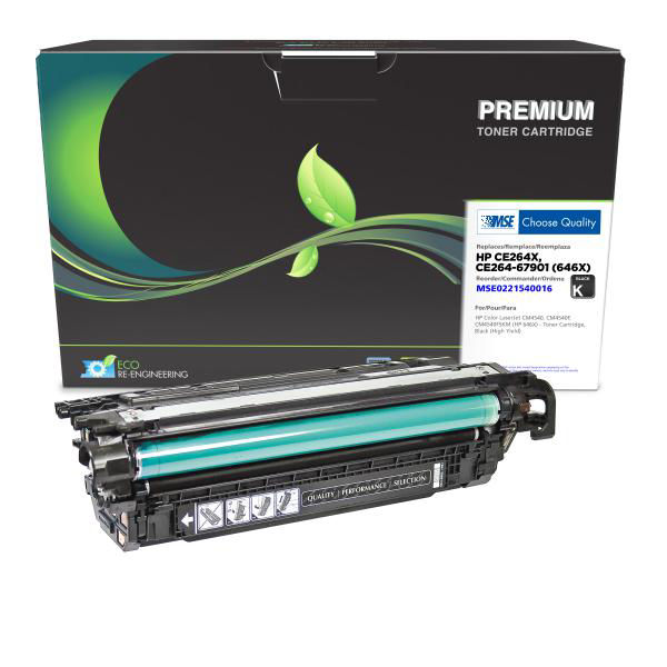 Picture of COMPATIBLE HP CE264X HY BLACK TONER