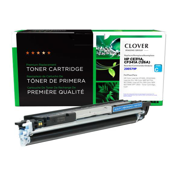 Picture of COMPATIBLE HP CE311A CYAN TONER