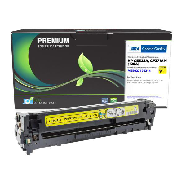 Picture of COMPATIBLE HP CE322A YELLOW TONER