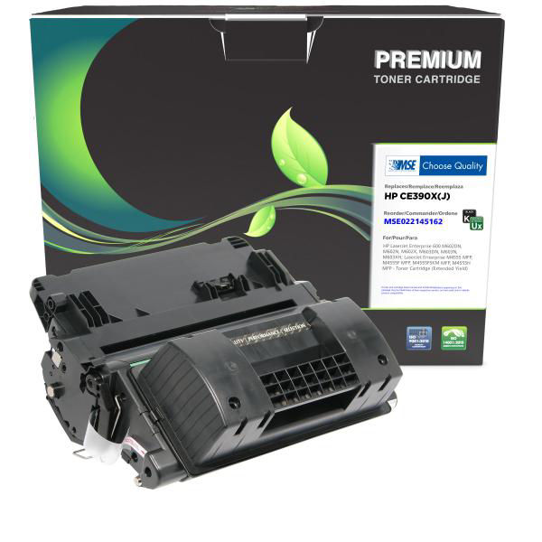 Picture of COMPATIBLE HP CE390X(J) EXTENDED YIELD BLACK TONER