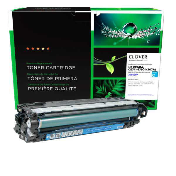 Picture of COMPATIBLE HP CE741A CYAN TONER