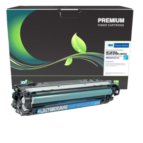 Picture of COMPATIBLE HP CE741A CYAN TONER