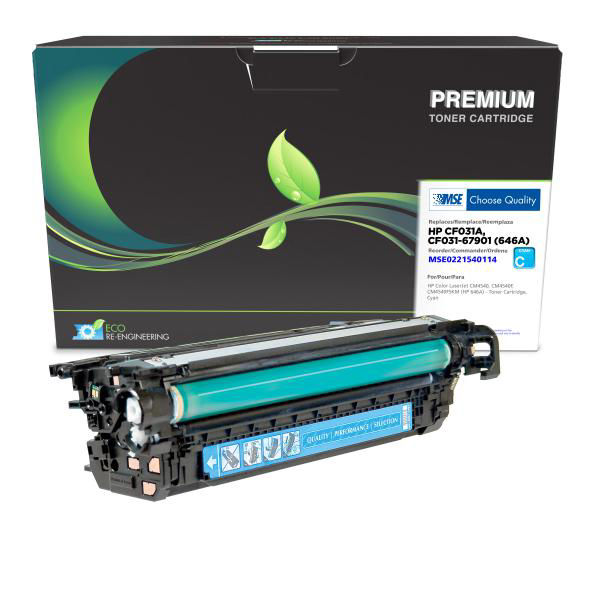 Picture of COMPATIBLE HP CF031A CYAN TONER