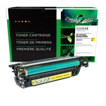 Picture of COMPATIBLE HP CF032A YELLOW TONER