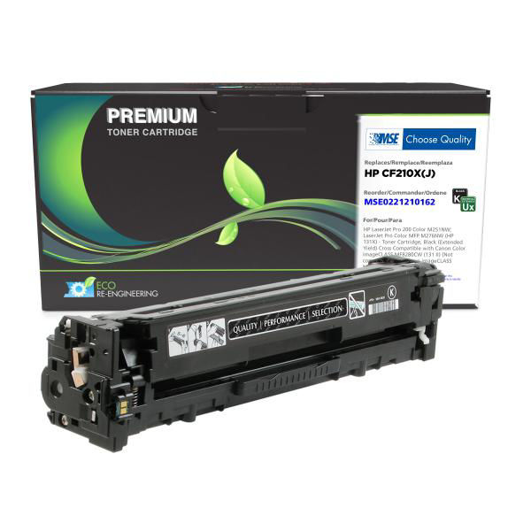 Picture of COMPATIBLE EXTENDED YIELD BLACK TONER FOR HP CF210X (HP 131X)