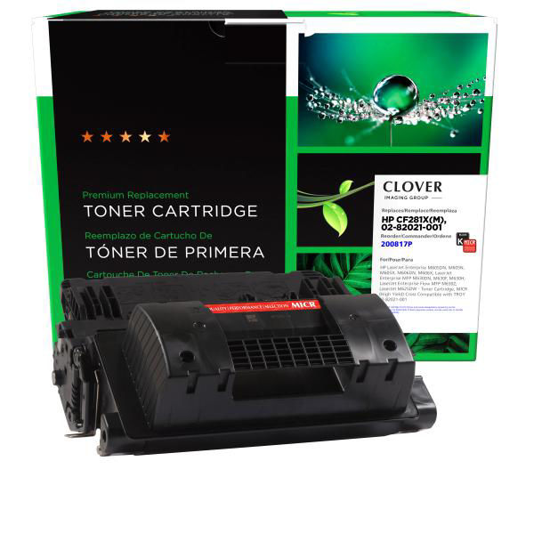 Picture of COMPATIBLE HP CF281X(M), 02-82021-001 HY MICR TONER