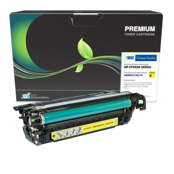 Picture of COMPATIBLE HP CF322A YELLOW TONER