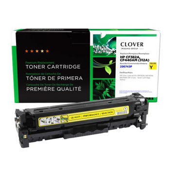 Picture of COMPATIBLE HP CF382A YELLOW TONER