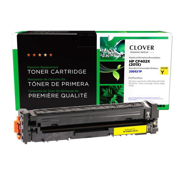 Picture of COMPATIBLE HP CF402X HY YELLOW TONER