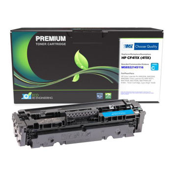 Picture of COMPATIBLE HIGH YIELD CYAN TONER FOR HP CF411X (HP 410X)