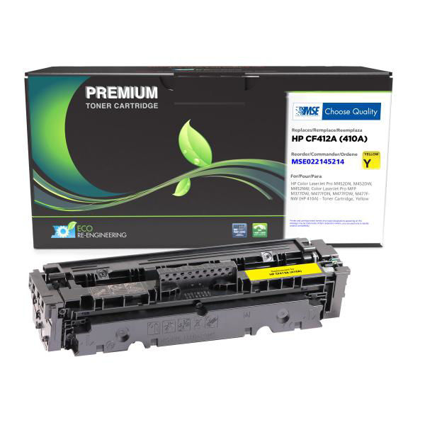 Picture of COMPATIBLE YELLOW TONER FOR HP CF412A (HP 410A)