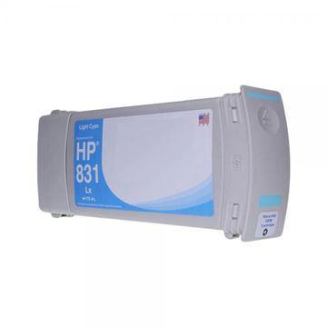 Picture of COMPATIBLE HP CZ686A LIGHT CYAN WIDE FORMAT INK