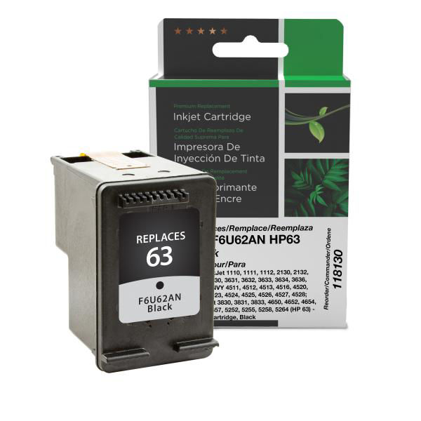 Picture of COMPATIBLE HP F6U62AN BLACK INK