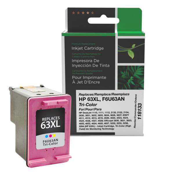 Picture of COMPATIBLE HP F6U63AN HY TRI-COLOR INK