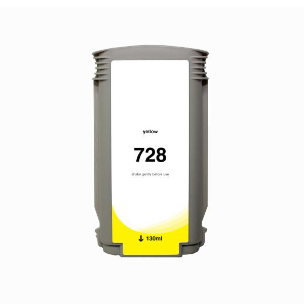 Picture of COMPATIBLE HP F9J65A YELLOW WIDE FORMAT INK