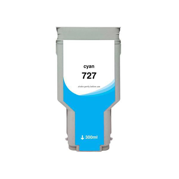 Picture of COMPATIBLE HIGH YIELD CYAN WIDE FORMAT INK FOR F9J76A (HP 727)