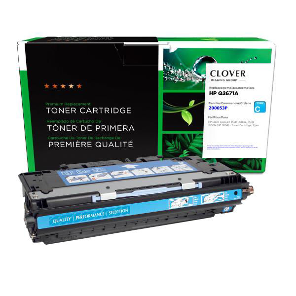 Picture of COMPATIBLE CYAN TONER FOR HP Q2671A (HP 309A)