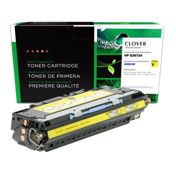 Picture of COMPATIBLE YELLOW TONER FOR HP Q2672A (HP 309A)