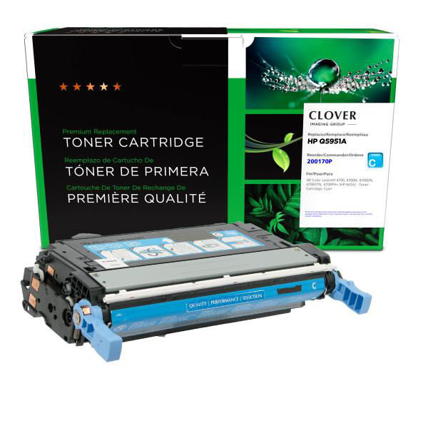 Picture of COMPATIBLE HP Q5951A CYAN TONER