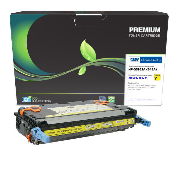 Picture of COMPATIBLE HP Q5952A YELLOW TONER