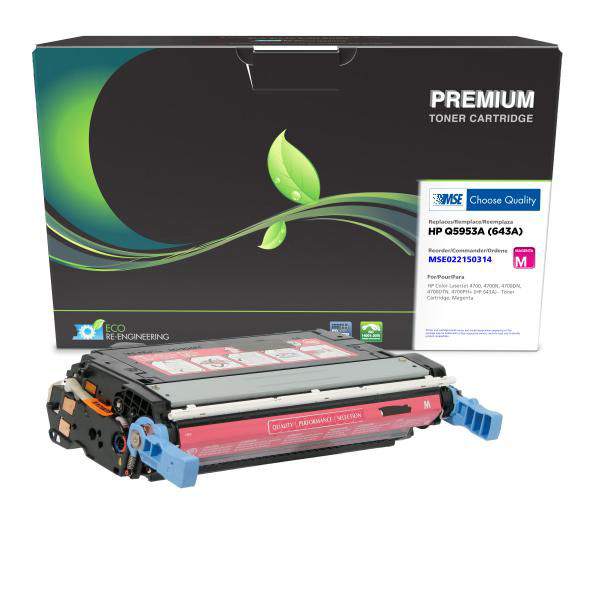 Picture of COMPATIBLE HP Q5953A MAGENTA TONER